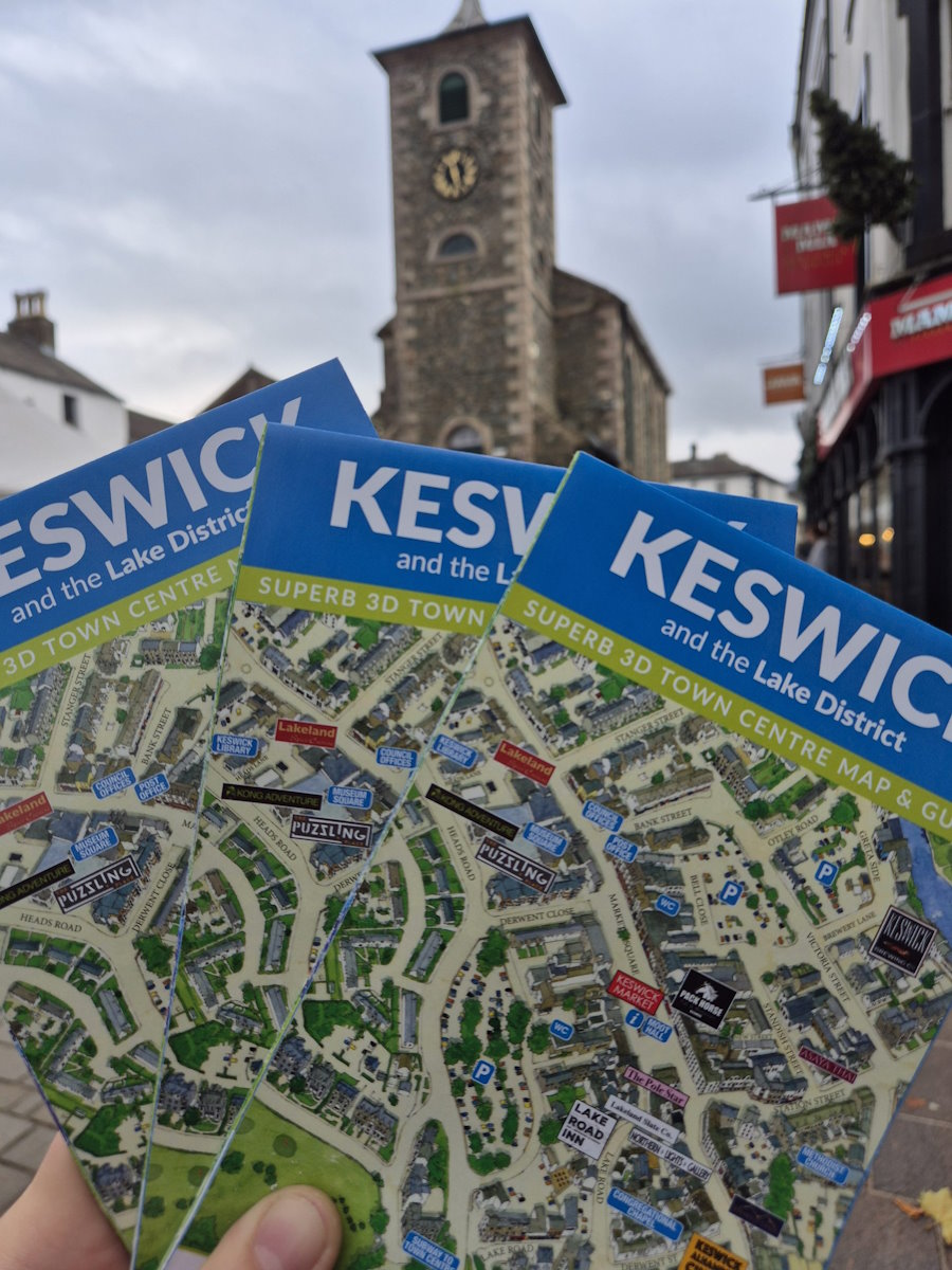 Keswick Tourism Map