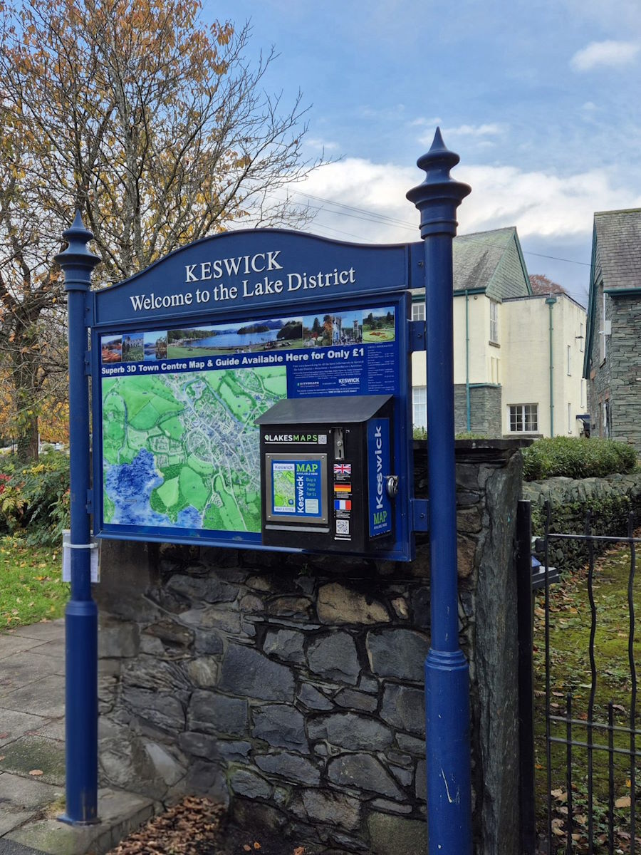 Keswick Tourist Map